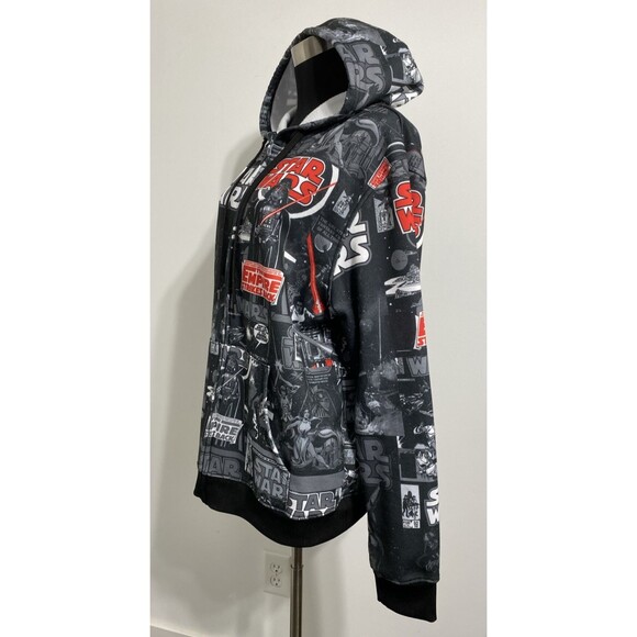Star Wars Hoodie Mens XL Comic Book Space Fantasy Mythical Graphic - Picture 8 of 16